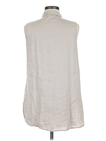 Jones New York Sleeveless Button-Down Shirt (view 2)