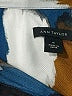Ann Taylor 100% Polyester Animal Print Blue Long Sleeve Blouse Size M - photo 7