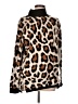 Saks Fifth Avenue Animal Print Brown Pullover Sweater Size L - photo 1