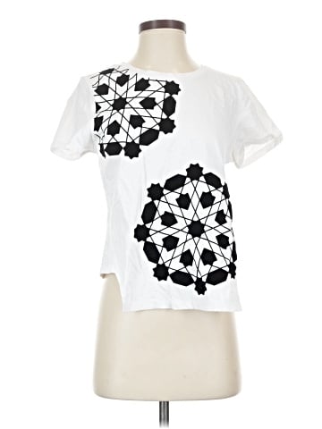 Zara W&B Collection Short Sleeve T-Shirt (view 1)