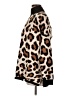 Saks Fifth Avenue Animal Print Brown Pullover Sweater Size L - photo 5