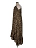 BTFBM 100% Polyester Animal Print Brown Casual Dress Size XL - photo 5