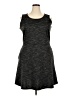 Maurices Gray Casual Dress Size XXL - photo 1