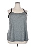 LIVI Active Gray Tank Top Size 22 - photo 1