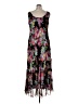 Jones Studio Print Black Cocktail Dress Size 16 - photo 2