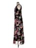 Jones Studio Print Black Cocktail Dress Size 16 - photo 5