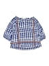 Crewcuts 100% Cotton Blue 3/4 Sleeve Blouse Size 3 - photo 1