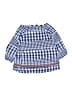Crewcuts 100% Cotton Blue 3/4 Sleeve Blouse Size 3 - photo 2