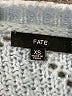 Fate 100% Acrylic Blue Pullover Sweater Size XS - photo 7