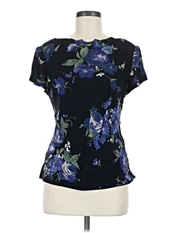 Donna Ricco Short Sleeve Blouse (view 1)
