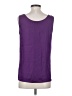 WD.NY 100% Polyester Purple Sleeveless Top Size S - photo 2