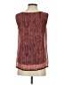 Ella Moss 100% Silk Red Sleeveless Silk Top Size XS - photo 2