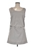 Phanuel Solid Gray Casual Dress Size M - photo 1