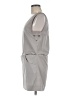 Phanuel Solid Gray Casual Dress Size M - photo 5