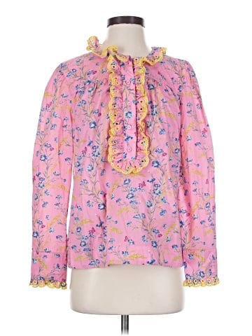 Liberty Art Fabrics for J.Crew Long Sleeve Blouse (view 1)