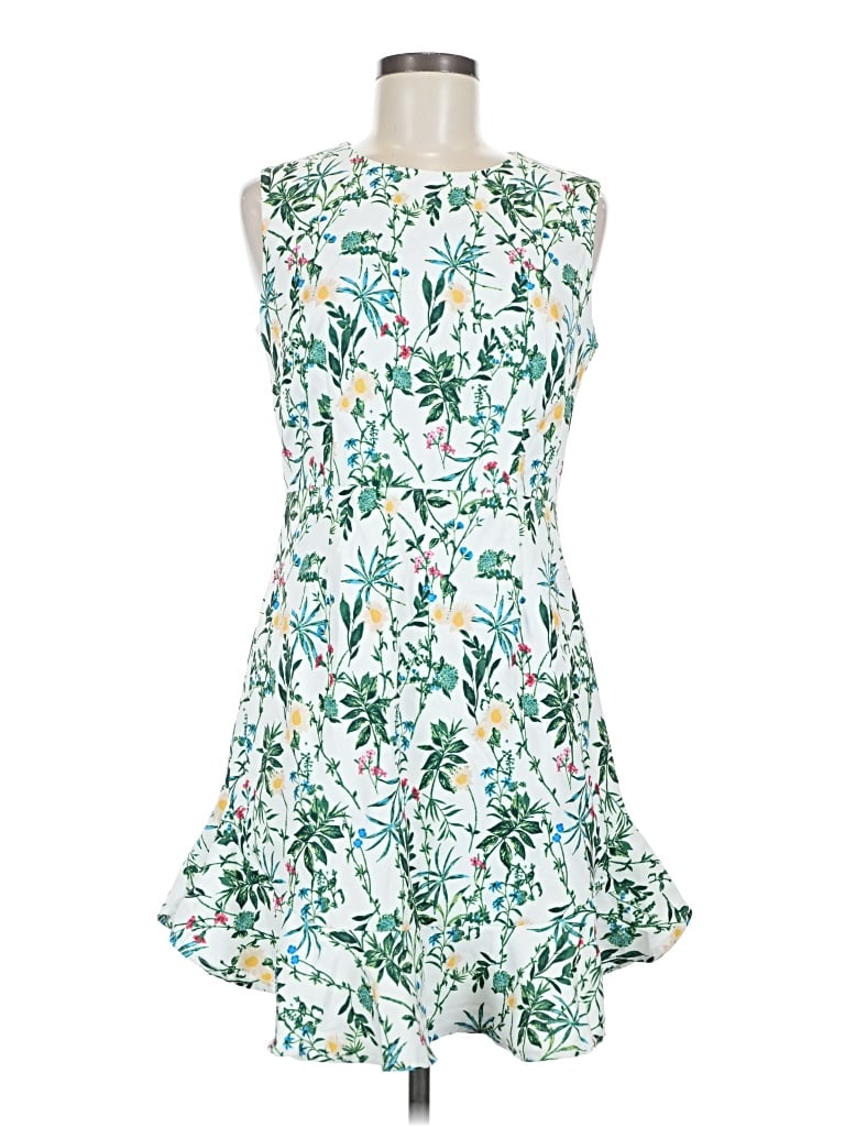 Pre-owned Aqua Casual Dress In Green