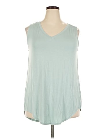 Zenana Sleeveless T-Shirt (view 1)