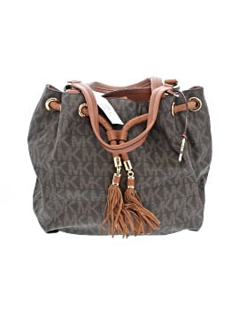 Michael Michael Kors Leather Bucket Bag