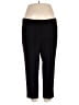 Hampshire Studio Solid Black Active Pants Size 16 - photo 1