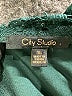 City Studio Solid Green Cocktail Dress Size 16 - photo 7