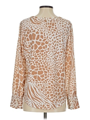 Ann Taylor Long Sleeve Blouse (view 2)