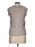 Prevett 100% Rayon Gray Sleeveless Blouse Size L - photo 2