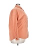 Unbranded Solid Orange Long Sleeve Blouse Size 4X - photo 4