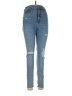 Express Hearts Blue Jeans Size 10R - photo 1