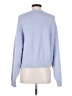 French Connection Solid Blue Pullover Sweater Size S - photo 2