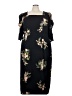 Sugar Lips 100% Polyester Floral Black Casual Dress Size 3X - photo 1