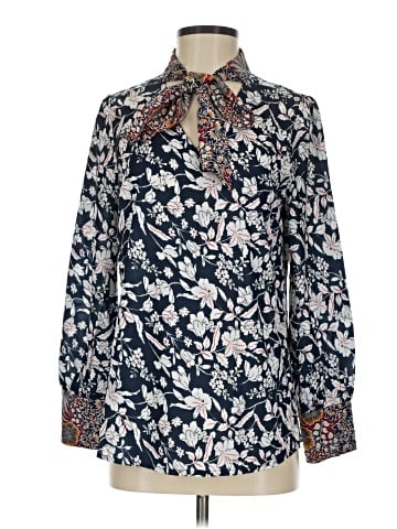Allegra K Long Sleeve Blouse (view 1)