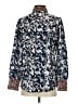 Allegra K Paisley Blue Long Sleeve Blouse Size S - photo 2