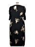 Sugar Lips 100% Polyester Floral Black Casual Dress Size 3X - photo 2