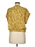 Sweet Rain 100% Polyester Yellow Sleeveless Blouse Size M - photo 2