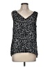 Tribal 100% Polyester Black Sleeveless Blouse Size M - photo 1