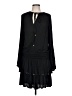 Current Air 100% Polyester Black Casual Dress Size L - photo 1