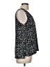 Tribal 100% Polyester Black Sleeveless Blouse Size M - photo 4