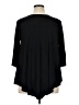 Green Envelope Black 3/4 Sleeve Top Size 1X - photo 2