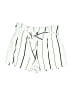 19 Cooper 100% Polyester Stripes White Shorts Size S - photo 1