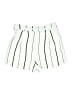 19 Cooper 100% Polyester Stripes White Shorts Size S - photo 2