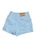 Derek Lam 10 Crosby Solid Blue Cargo Shorts Size XXS - photo 2