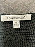 Quintessential 100% Polyester Black Sleeveless Top Size M - photo 7