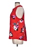 41Hawthorn 100% Polyester Red Sleeveless Blouse Size L - photo 5
