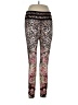 Johnny Was Animal Print Pink Yoga Pants Size L - photo 1