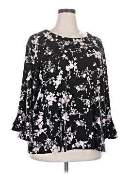 Karl Lagerfeld Paris 3/4 Sleeve T-Shirt (view 1)