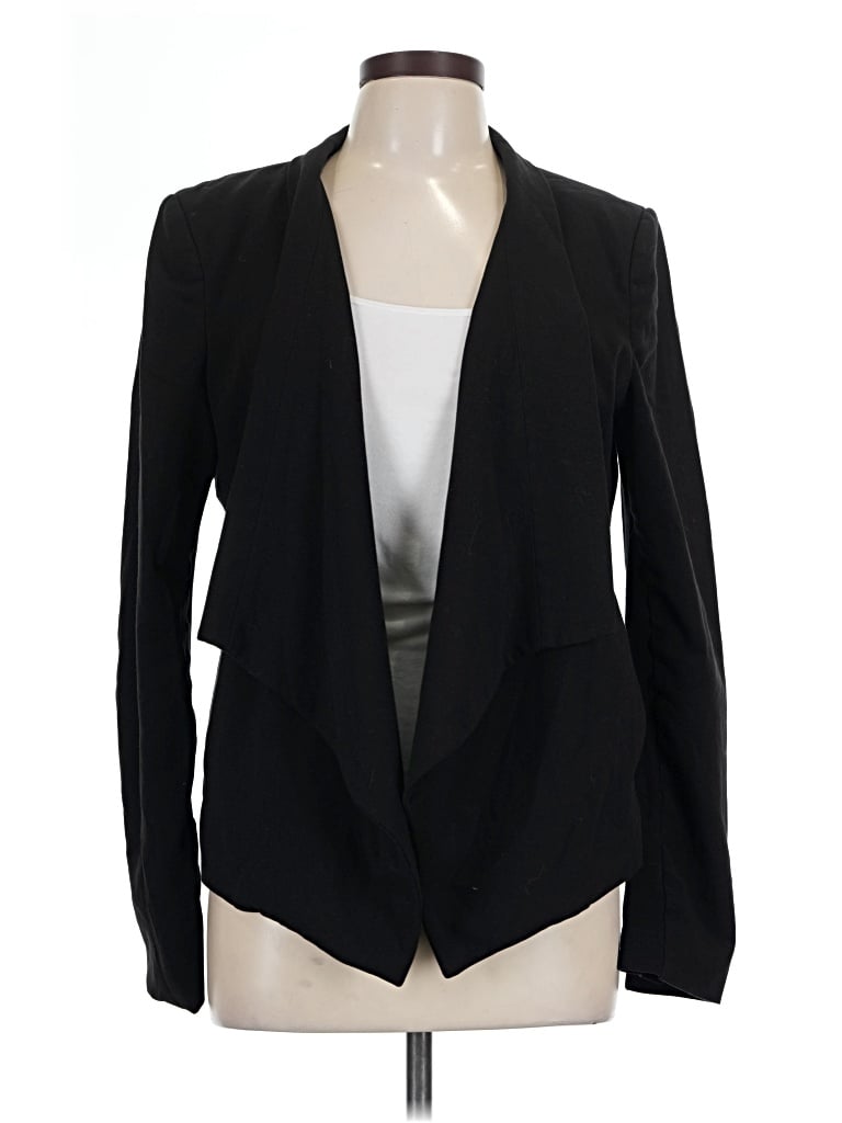 Pre-owned Bcbgmaxazria Blazer Jacket In Black
