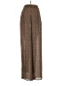 Trixxi Animal Print Brown Dress Pants Size XS (estimated) - photo 1