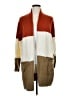 MICHAEL Michael Kors Color Block Brown Cardigan Size XL - photo 1