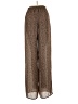 Trixxi Animal Print Brown Dress Pants Size XS (estimated) - photo 2