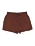 Calia Solid Brown Shorts Size XS - photo 1